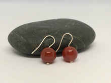Load image into Gallery viewer, Short Sterling Silver - Carnelian