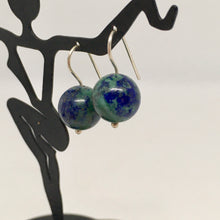 Load image into Gallery viewer, Short Sterling Silver - Lapiz Lazuli