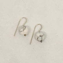 Load image into Gallery viewer, Short Sterling Silver - White Howlite