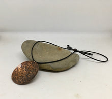 Load image into Gallery viewer, Hammered Copper Necklace-large