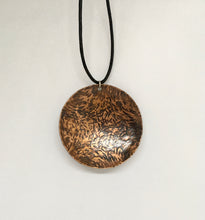 Load image into Gallery viewer, Hammered Copper Necklace-large