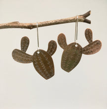 Load image into Gallery viewer, Cactus Nopal Earrings
