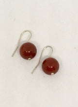 Load image into Gallery viewer, Short Sterling Silver - Carnelian
